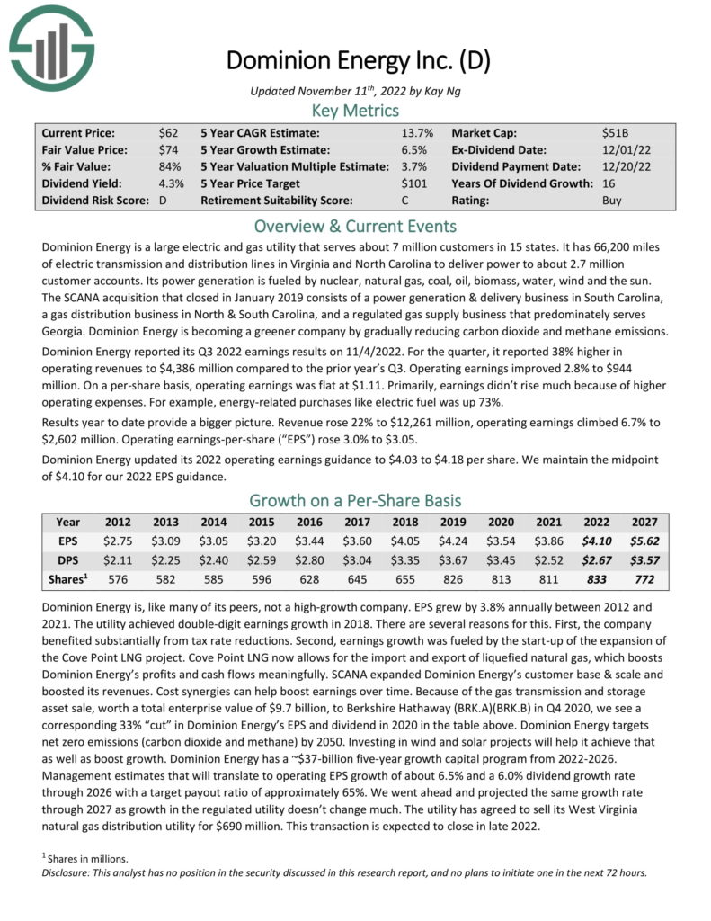 10 Top Electric Utility Stocks For Reliable Dividends